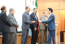گزارش تصویری مراسم تجلیل از کارکنان نمونه 1400